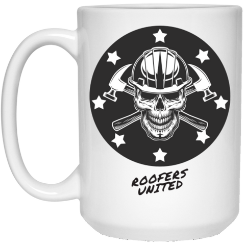 SKULL RU - White Mug