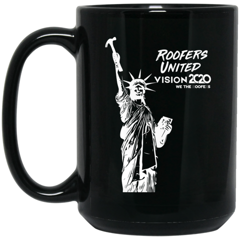 Roofers of Liberty - Black Mug