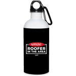WARNING ROOFER - Stainless Steel Water Bottle