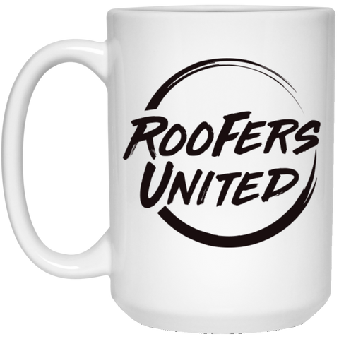 Roofers Circle United - White Mug