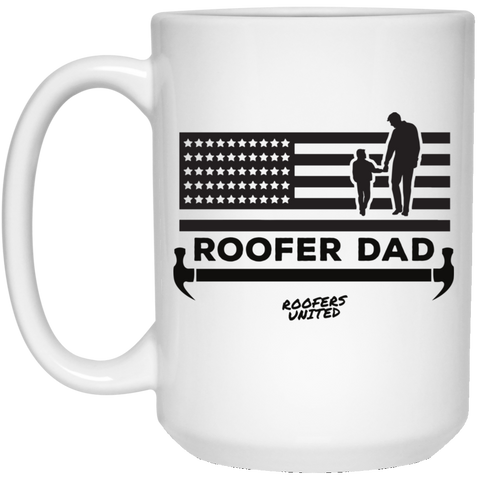 ROOFER DAD - White Mug