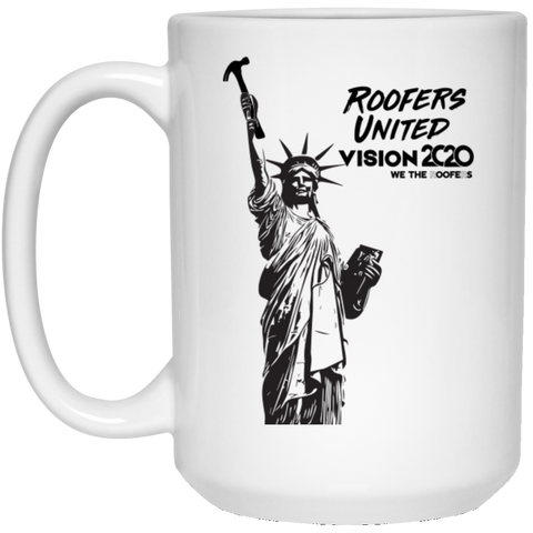 Roofers of Liberty - White Mug